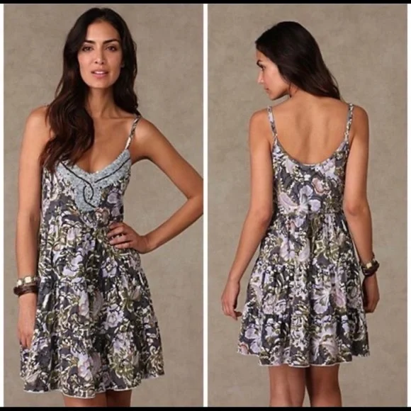 free people beaded flower dress Free People Fleur Du Jour Dress, Sweet Bohemian Embroidered Summer Dresses  from Spool 72